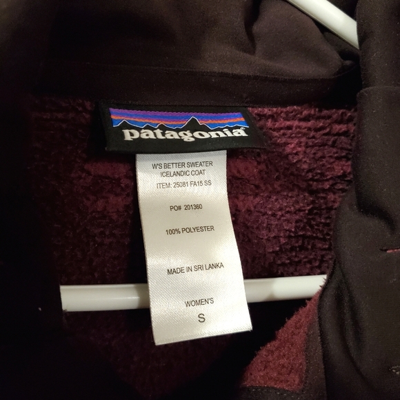 Patagonia - W's Better Sweater Icelandic Coat - Size S - Picture 6 of 9